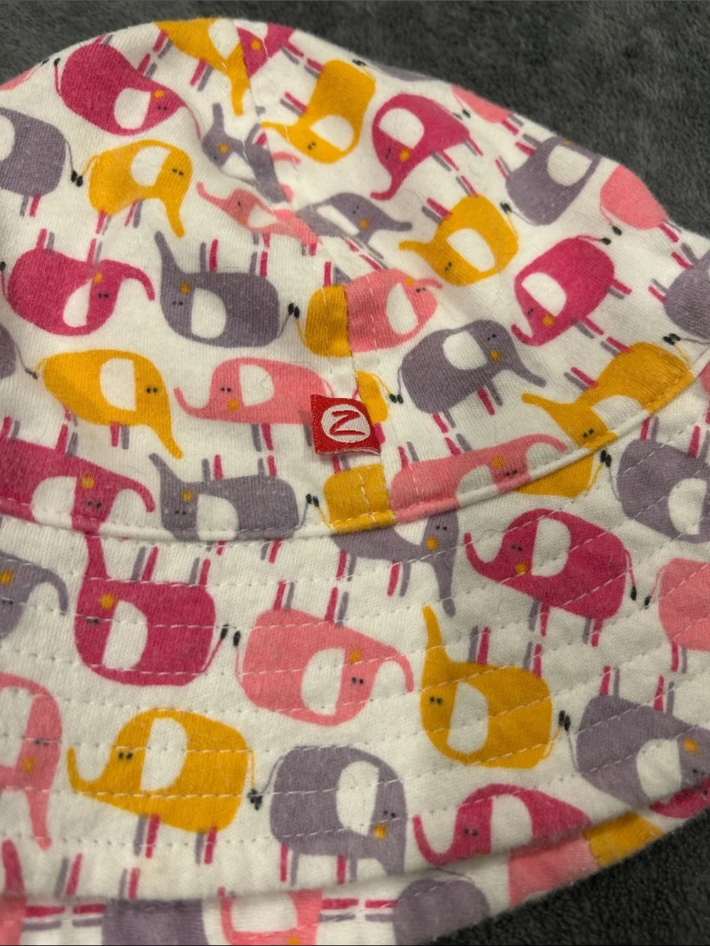Zutano Elephant Print Sun Hat